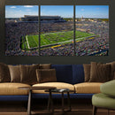 Notre Dame Fighting Irish Football Team Print - Notre Dame by MyGreatCanvas | Canvas Wall Art Prints | Photo Prints & Wall Decor