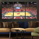 Miami Heat Basketball Team Print Wall Art- Kaseya Center by MyGreatCanvas | Canvas Wall Art Prints | Photo Prints & Wall Decor