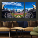 San Diego Padres Baseball Team Print - Petco Park Stadium by MyGreatCanvas | Canvas Wall Art Prints | Photo Prints & Wall Decor