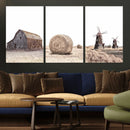 Farm Prints Set, Set of 3 Farmhouse Wall Art, Country House by MyGreatCanvas | Canvas Wall Art Prints | Photo Prints & Wall Decor
