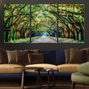 Serene Tree Tunnel Wall Art Canvas Print – Pathway Under by MyGreatCanvas | Canvas Wall Art Prints | Photo Prints & Wall Decor