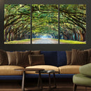 Wormsloe State Plantation Driveway Wall Art Canvas Print by MyGreatCanvas | Canvas Wall Art Prints | Photo Prints & Wall Decor