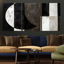 Abstract Modern Wabi Sabi Wall Art Canvas Print Set –