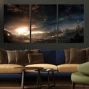 Avengers Planet Wall Art Canvas Print