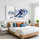 Hockey Player Wall Art Canvas Print - Sports-Inspired