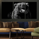 Bear Canvas Print | Wildlife Wall Art for Cabin Decor |