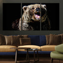Grizzly Bear Canvas Print | Wildlife Wall Art for Cabin by MyGreatCanvas | Canvas Wall Art Prints | Photo Prints & Wall Decor