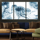 Abstract Jellyfish Canvas Print Wall Art by MyGreatCanvas | Canvas Wall Art Prints | Photo Prints & Wall Decor