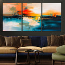 Colorful Abstract Wall Art | Bold Modern Canvas Print |
