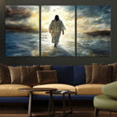 Jesus Walking on Water Wall Art | Canvas Print | Ready to