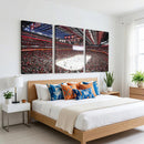 Barton Malow Little Caesars Arena Detroit Wall Art Canvas