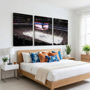 Rogers Place Edmonton Oilers Ice Hockey Stadium Wall Art,