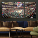 United Center Chicago Bulls Stadium Wall Art Canvas Print