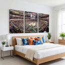 United Center Chicago Bulls Stadium Wall Art Canvas Print
