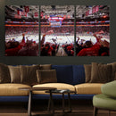 Carolina Hurricanes Ice Hockey Stadium Wall Art, Carolina