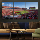 Florida Tampa Raymond James Stadium Wall Art Canvas Print - by MyGreatCanvas | Canvas Wall Art Prints | Photo Prints & Wall Decor