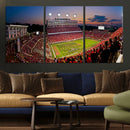 NC State Wolfpack Football Team Print - Raleigh