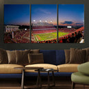 NC State Wolfpack Football Team Print - Raleigh