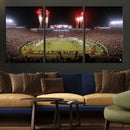 Framed Florida State Seminoles Football Team Print -
