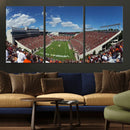 Virginia Tech Hokies Football Team Print - Blacksburg Lane
