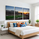 Demon Deacons Football Team Print Canvas- Winston-Salem