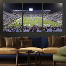 Brigham Young University Cougars Football Print Canvas -