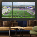 KState Wildcats Football Team Print - Manhattan Bill Snyder by MyGreatCanvas | Canvas Wall Art Prints | Photo Prints & Wall Decor