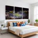 Duke University Blue Devils Football Print Canvas - Durham