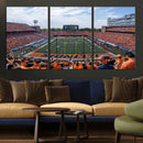 University of Illinois Fighting Illini Football Team Print by MyGreatCanvas | Canvas Wall Art Prints | Photo Prints & Wall Decor