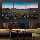 University of Charlotte 49ers Football Team Print - by MyGreatCanvas | Canvas Wall Art Prints | Photo Prints & Wall Decor