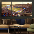 University of Kansas Jayhawks Football Team Print - Lawrence by MyGreatCanvas | Canvas Wall Art Prints | Photo Prints & Wall Decor