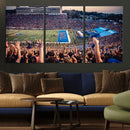 University of Kansas Jayhawks Football Team Art Print - by MyGreatCanvas | Canvas Wall Art Prints | Photo Prints & Wall Decor