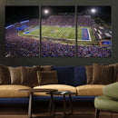 University of Kansas Jayhawks Football Team Print - Lawrence by MyGreatCanvas | Canvas Wall Art Prints | Photo Prints & Wall Decor