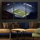 University of North Carolina Tar Heels Football Team Print - by MyGreatCanvas | Canvas Wall Art Prints | Photo Prints & Wall Decor