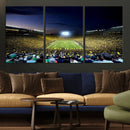 University of Michigan Wolverines Football Team Print - Ann by MyGreatCanvas | Canvas Wall Art Prints | Photo Prints & Wall Decor