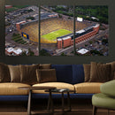 University of Michigan Wolverines Football Team Print - Ann by MyGreatCanvas | Canvas Wall Art Prints | Photo Prints & Wall Decor