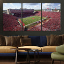 University of Nebraska Cornhuskers Football Team Print - by MyGreatCanvas | Canvas Wall Art Prints | Photo Prints & Wall Decor