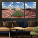 Oklahoma State Cowboys Football Team Print - Stillwater by MyGreatCanvas | Canvas Wall Art Prints | Photo Prints & Wall Decor