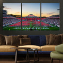 NC State Wolfpack Football Team Print Wall Art - Raleigh