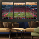 Framed Arizona Wildcats Football Team Print - Tucson Arizona by MyGreatCanvas | Canvas Wall Art Prints | Photo Prints & Wall Decor