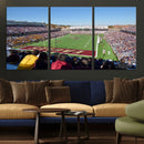 Boston College Eagles Football Team Print - Boston Alumni by MyGreatCanvas | Canvas Wall Art Prints | Photo Prints & Wall Decor