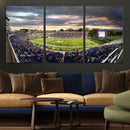 Duke University Blue Devils Football Team Print - Durham