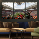 Miami Hurricanes Football Team Wall Art Print - Miami Hard
