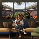Miami Hurricanes Football Team Wall Art Print - Miami Hard