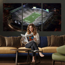 Michigan State Spartans Football Team Print - East Lansing