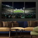 Framed Michigan State Spartans Football Team Print - East