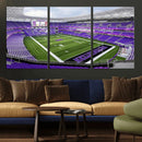 Northwestern University Wildcats Football Team Print - by MyGreatCanvas | Canvas Wall Art Prints | Photo Prints & Wall Decor
