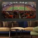Syracuse University Orange Football Canvas Print, Football
