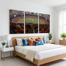 Syracuse University Orange Football Canvas Print, Football