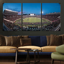 Texas Tech Red Raiders Canvas, Framed Football Team Print -